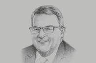 Sketch of <p>Gerry Brownlee, Minister of Foreign Affairs of New Zealand</p>
