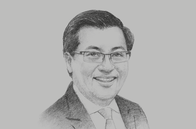 Sketch of <p>Wong Heang Fine, Group CEO, Surbana Jurong</p>
