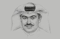 Sketch of <p>Ali Ahmed Al Kuwari, Group CEO, Qatar National Bank (QNB)</p>
