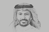 Sketch of <p>Mohammed El Kuwaiz, Chairman, Capital Market Authority (CMA)</p>
