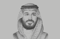 Sketch of <p>Crown Prince Mohammed bin Salman bin Abdulaziz Al Saud</p>
