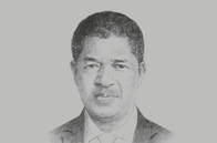 Sketch of <p>Marcel de Souza, President, ECOWAS Commission</p>
