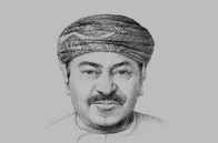 Sketch of <p>Abdul Razak Ali Issa, CEO, Bank Muscat</p>
