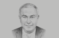 Sketch of <p>Hussein Choucri, Chairman and Managing Director, HC Securities & Investment</p>
