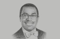 Sketch of <p>Akinwumi Adesina, President, African Development Bank (AfDB)</p>
