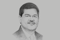 Sketch of <p>Nestor A Espenilla Jr, Governor, Bangko Sentral ng Pilipinas (BSP)</p>
