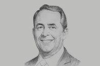 Sketch of <p>Liam Fox, UK Secretary of State for International Trade</p>
