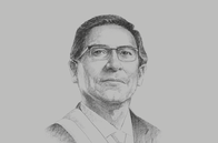 Sketch of <p>President Martín Vizcarra Cornejo</p>
