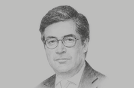 Sketch of <p>Luis Alberto Moreno, President, Inter-American Development Bank</p>
