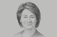 Sketch of <p>Karen Darbasie, Group CEO, First Citizens Trinidad and Tobago</p>
