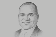 Sketch of <p>Peter Ashade, CEO, United Capital</p>
