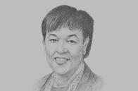 Sketch of <p>Patricia Scotland, Secretary-General, Commonwealth</p>
