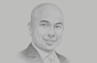 Sketch of <p>Thadoe Hein, Group CEO, Awba</p>
