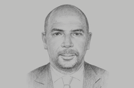 Sketch of <p>Jean-Marie Ackah, President, General Confederation of Businesses of Côte d’Ivoire</p>
