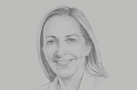 Sketch of <p>Rona Fairhead, Minister of Trade and Export Promotion, UK Department for International Trade (DIT)</p>
