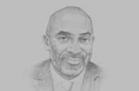Sketch of <p>Yofi Grant, CEO, Ghana Investment Promotion Centre</p>
