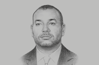 Sketch of <p>His Majesty King Mohammed VI</p>
