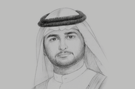 Sketch of <p>Sheikh Maktoum bin Mohammed bin Rashid Al Maktoum, Deputy Ruler of Dubai; President, Financial Audit Authority; and Chairman, Dubai International Financial Centre</p>

