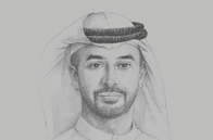Sketch of <p>Ahmed bin Sulayem, Chairman, Dubai Multi Commodities Centre (DMCC)</p>

