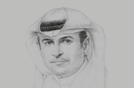 Sketch of <p>Sami Al Qamzi, Director-General, Department of Economic Development (DED)</p>
