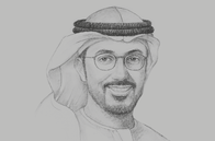 Sketch of <p>Hamed Ali, CEO, Nasdaq Dubai</p>
