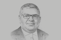 Sketch of <p>Prabhash Subasinghe, Managing Director, Global Rubber</p>
