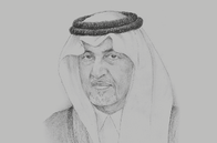 Sketch of <p>Prince Khalid bin Faisal Al Saud, Governor, Makkah Province</p>
