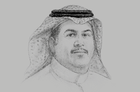 Sketch of <p>Khalid Al Hussan, CEO, Saudi Stock Exchange (Tadawul)</p>
