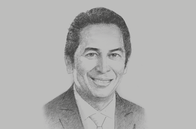 Sketch of <p>Ricardo Guevara Bringas, Corporate Lawyer and Partner, RGB Avocats</p>
