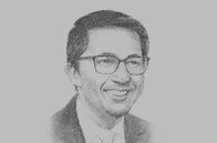 Sketch of <p>Vince Dizon, President and CEO, Bases Conversion and Development Authority</p>
