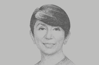 Sketch of <p>Lynette Ortiz, CEO, Standard Chartered Bank Philippines</p>
