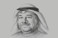 Sketch of <p>Khaled Mahdi, Secretary-General, Supreme Council for Planning and Development</p>
