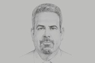 Sketch of <p>Kamil Al Awadhi, CEO, Kuwait Airways</p>
