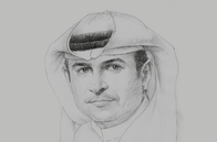 Sketch of <p>Sami Al Qamzi, Director-General, Department of Economic Development</p>
