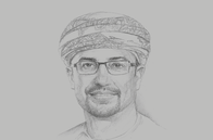 Sketch of <p>Abdulaziz Al Balushi, Group CEO, OMINVEST</p>
