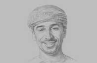 Sketch of <p>Musab Al Mahruqi, Group CEO, OQ</p>
