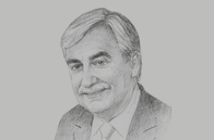 Sketch of <p>John-Christophe Durand, CEO, National Bank of Bahrain (NBB)</p>
