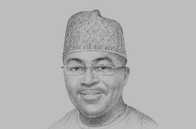 Sketch of <p>Vice-President Mahamudu Bawumia, Chairman, Economic Management Team</p>

