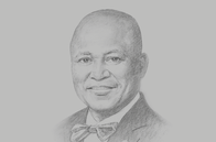 Sketch of <p>Yaw Adu Gyamfi, President, Association of Ghana Industries</p>
