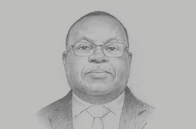Sketch of <p>Ekow Afedzie, Managing Director, Ghana Stock Exchange (GSE)</p>
