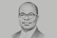 Sketch of <p>Ernest Addison, Governor, Bank of Ghana</p>
