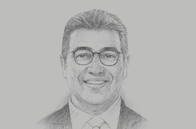 Sketch of <p>Hicham Boudraa, Acting Managing Director, Moroccan Investment and Export Development Agency</p>
