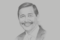 Sketch of <p>Luhut Pandjaitan, Coordinating Minister for Maritime Affairs and Investment</p>
