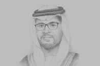 Sketch of <p>Mohammed Ali Al Shorafa Al Hammadi, Chairman, Abu Dhabi Department of Economic Development (ADDED)</p>
