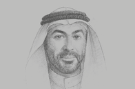 Sketch of <p>Ahmed Ali Al Sayegh, UAE Minister of State; and Chairman, Abu Dhabi Global Market (ADGM)</p>
