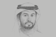 Sketch of <p>Khalifa Salem Al Mansouri, Chief Executive, Abu Dhabi Securities Exchange (ADX)</p>
