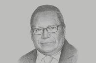 Sketch of <p>Loi Bakani, Governor, Bank of Papua New Guinea (BPNG)</p>
