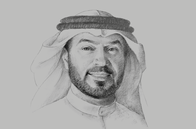 Sketch of <p>Sultan Abdullah bin Hadda Al Suwaidi, Chairman, Sharjah Economic Development Department (SEDD)</p>

