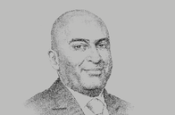 Sketch of <p>Ramy Salah Eldeen, Managing Director, Alstom Egypt</p>
