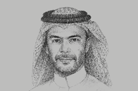 Sketch of <p>Mohammed Al Rumaih, CEO, Saudi Exchange</p>
